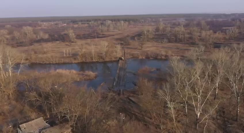 Crossing the Seversky Donets south of Izyum