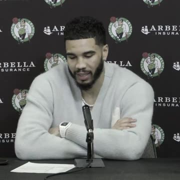 NBA - "It means the world to me." - Jayson Tatum on being named a NBAAllStar starter