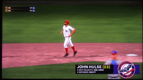 MLB The Show: Louisville Bats vs Buffalo Bisons (S1 G121 Hulse 2 HRs)