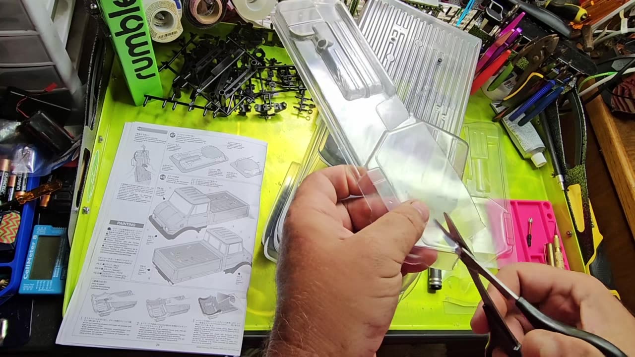 Tamiya Unimog 406 CC-02 RC Kit Build EP08 - Steps 46-47