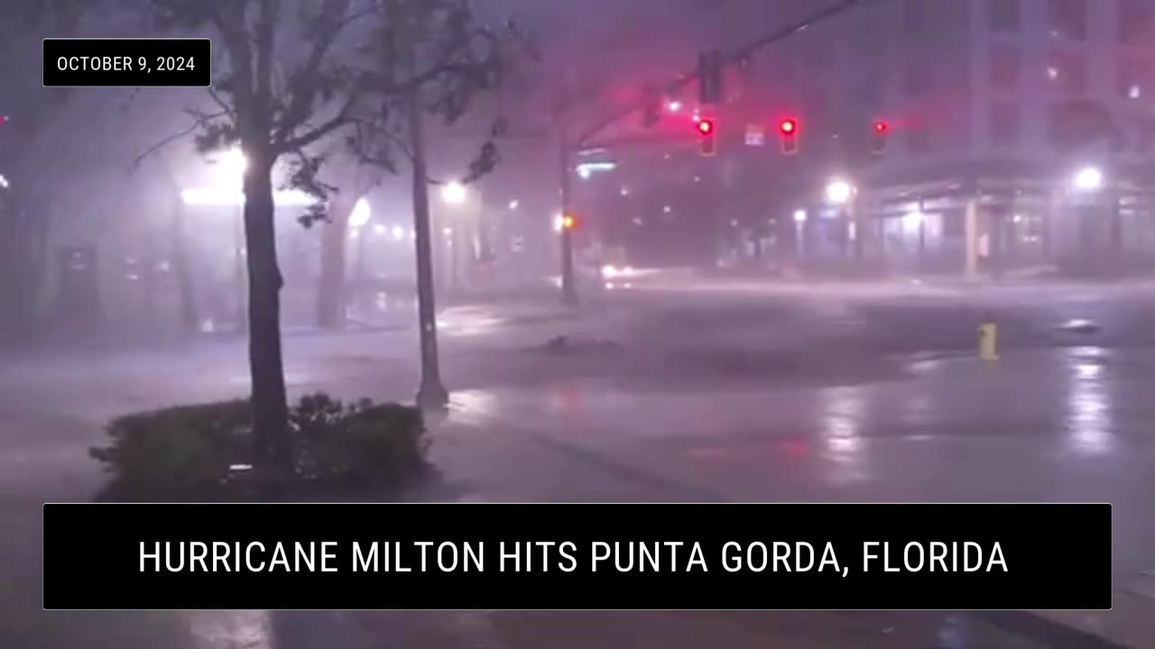 BREAKING NEWS: Hurricane Milton Hits Multiple Cities In Florida