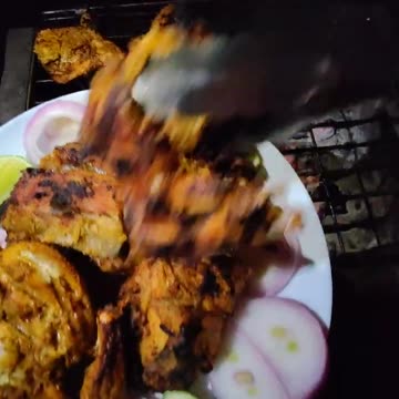 Spicy food with spicy flavors