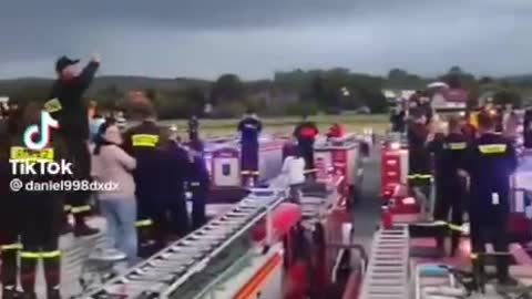 Netherlands: The Firefighters have joined in with the farmers against the globalists!