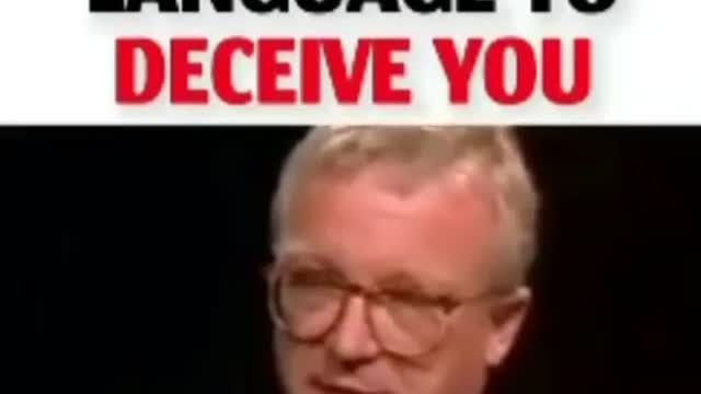 LANGUAGE - DESIGNED TO DECEIVE and MISSLEAD - NWO AGENDA