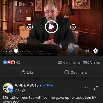 A message from special prosecutor John Durham