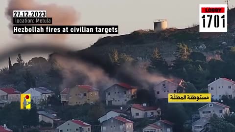 Hezbollah Militants RPG Smashes into a Residential Building in Northern Israel