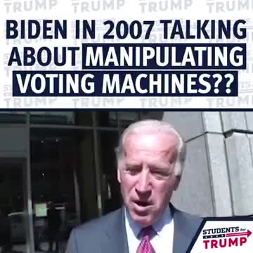 He knew how to cheat back then