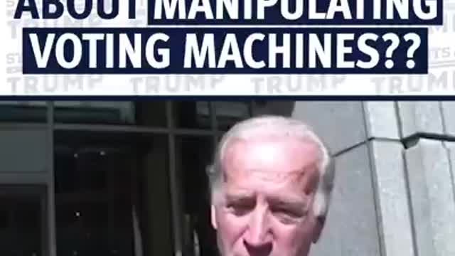 He knew how to cheat back then