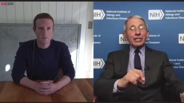 Anthony Fauci is telling Zuckerberg: vaccine actually make people worse