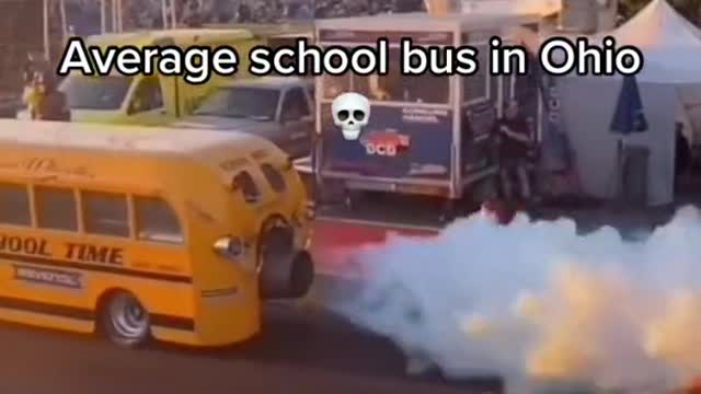 Average school bus in Ohio