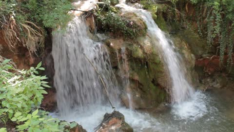 Beautiful Woodland Waterfall