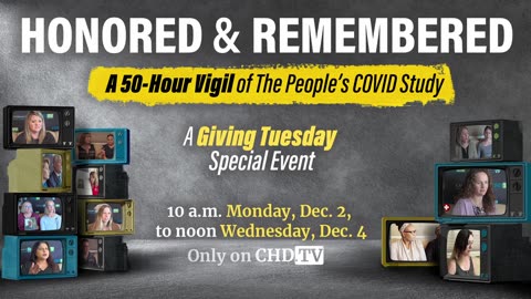 Dec. 2: “Honored & Remembered: A 50-Hour Vigil of The People’s COVID Study”