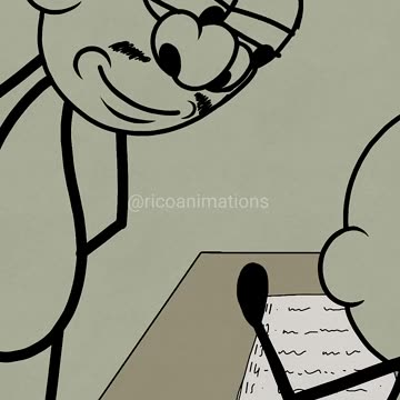 Doing my exam peacefully teacher then the teacher does this #short #(4k meme)@ricoanimations