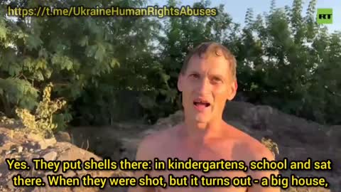 A resident of the liberated Lisichansk told how afu was hiding behind civilians