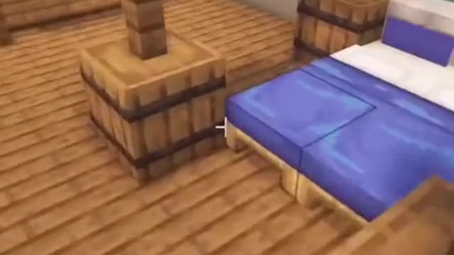 Aquarium medieval bed minecraft gaming
