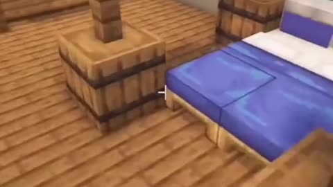 Aquarium medieval bed minecraft gaming