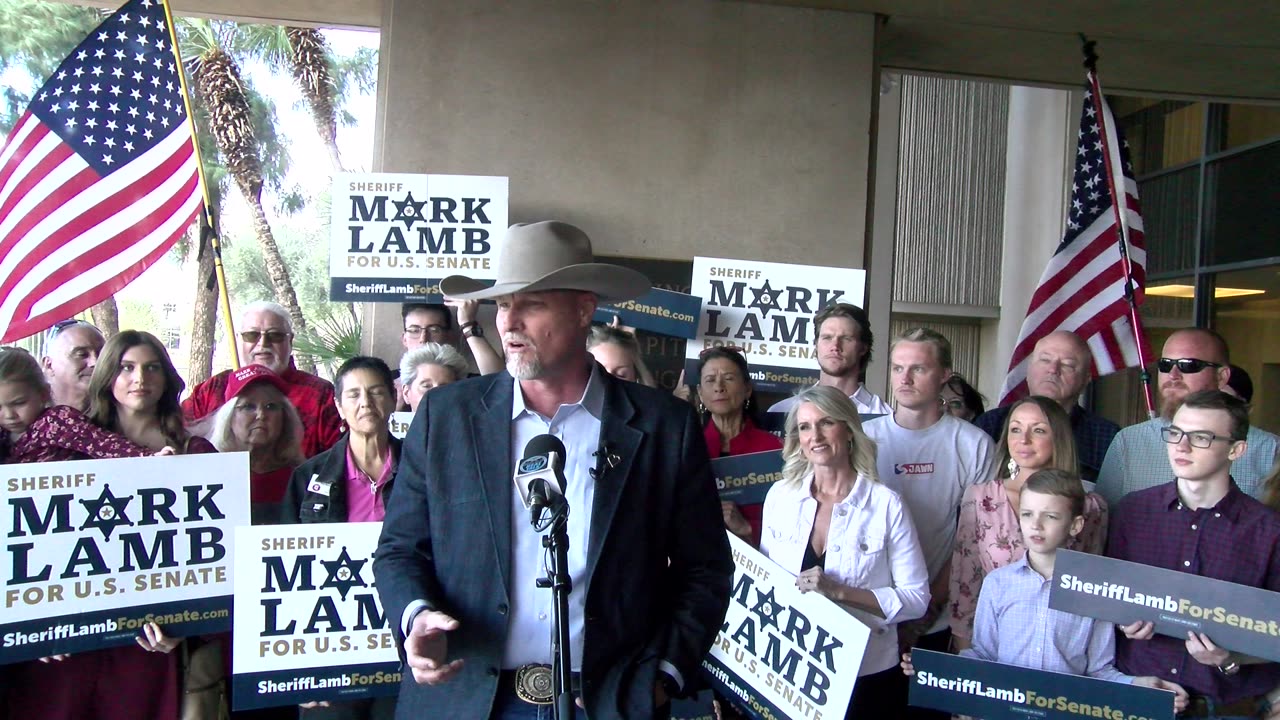 CAM 1 Sheriff Mark Lamb Submits over 13,000 Ballot Petitions.