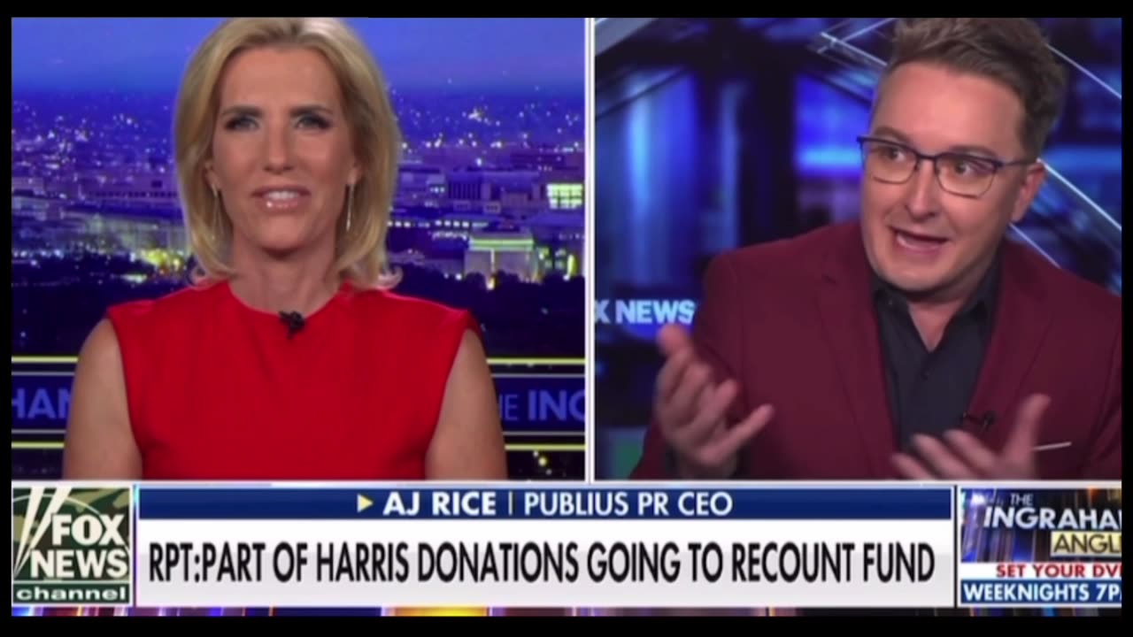 INGRAHAM and AJ RICE Dunk on the Harris Campaign on Fox News