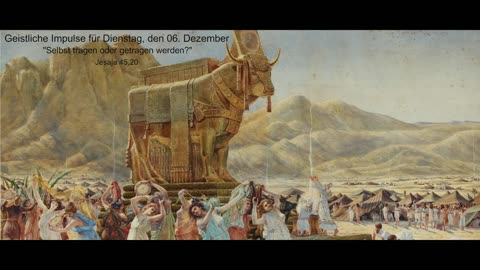 Geistliche Impulse für Dienstag, den 06. Dezember