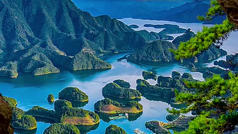 Thousand Island Lake scenery