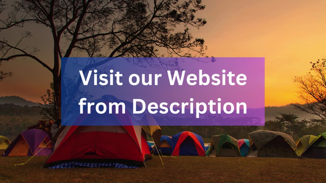 Check Out Nature Easily: Online Outdoor Camping Products Await