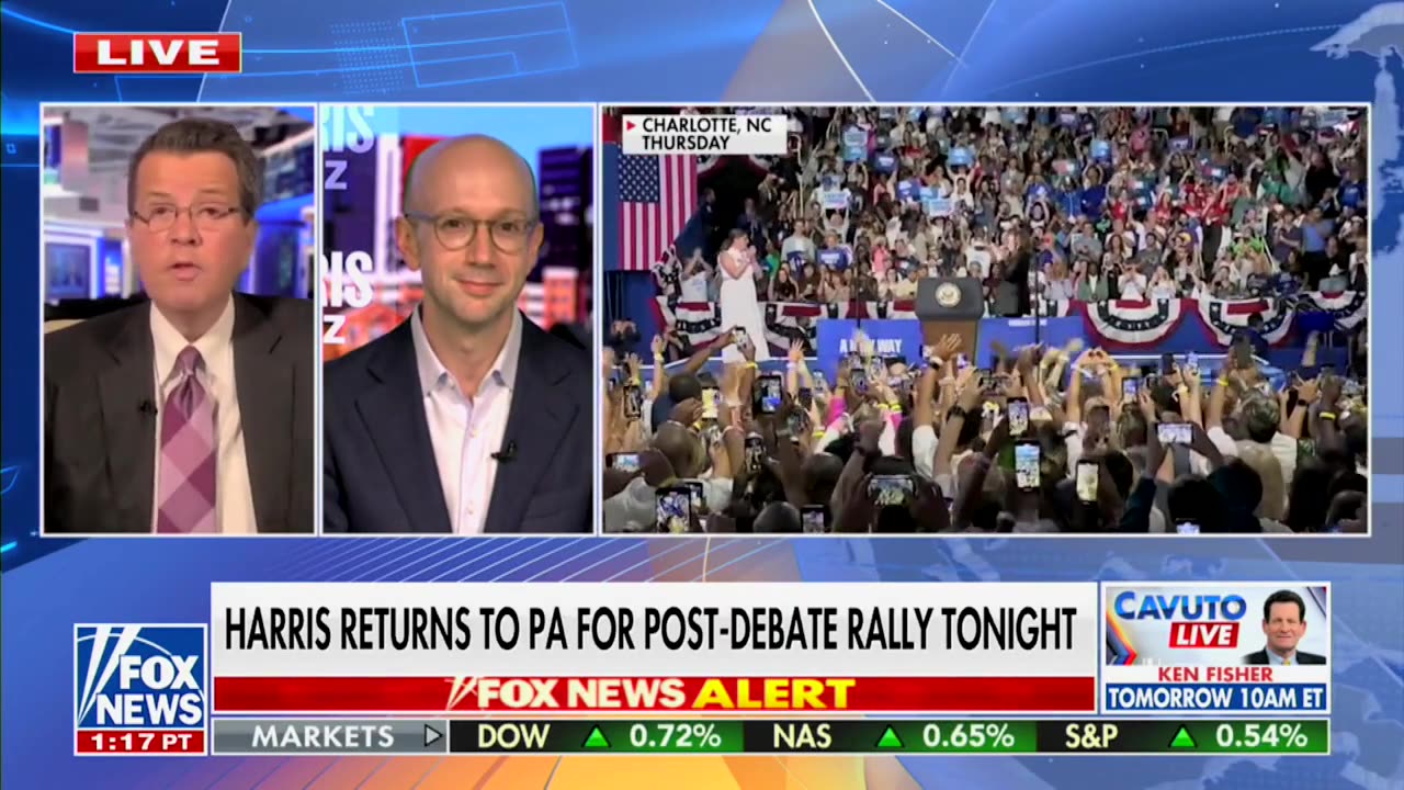 Cavuto Halts Harris Spox After Claiming Trump Dodges 'Tough Questions' From 'Mainstream Reporters'