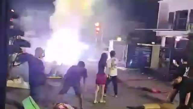 Celebrate Chinese New Year with dangerous firework