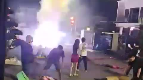 Celebrate Chinese New Year with dangerous firework
