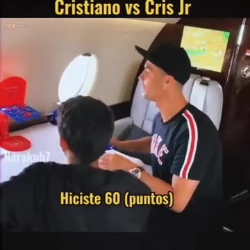 Cristiano vs Cris Jr 😂♥️