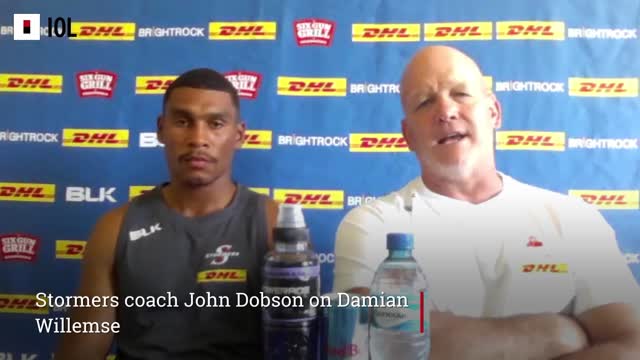 Stormers coach John Dobson on Damian Willemse's professionalism