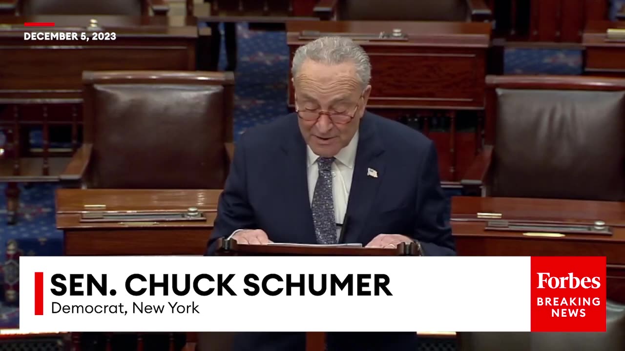 'How Can We Turn Them Down-'- Schumer Urges Support For Ukraine Ahead Of Zelenskyy's Senate Address