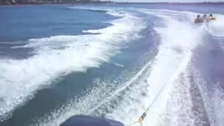 Kick Ass Tubing at Montauk w_ the kids #1 Sept, 2011