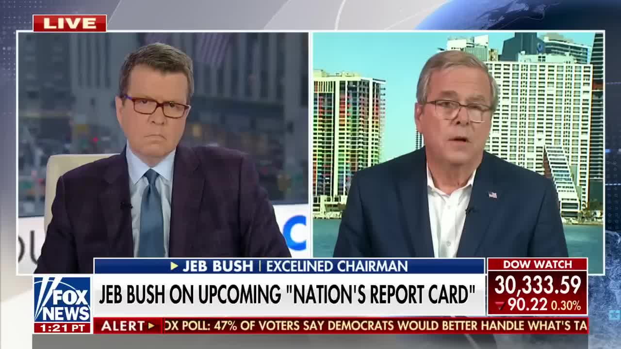 Jeb Bush sounds off on education failures, Trump's criticisms