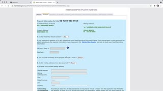 7 of 7 | How to Apply for Homestead Online | FL-Homestead Course