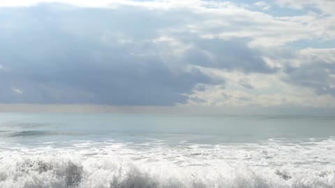 The sea under the sky!