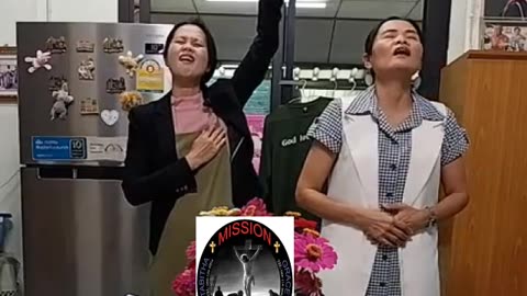 Worshipping with sisters Tabitha and Grace- อ่านจากมัทธิว 24:1-51