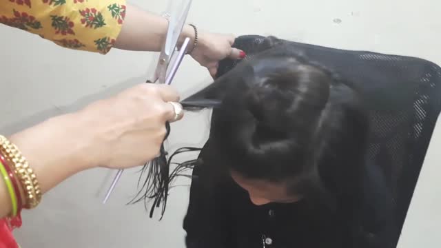 Laser hair cutting step by step at the @ expertgurujee