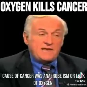 Oxygen kills cancer