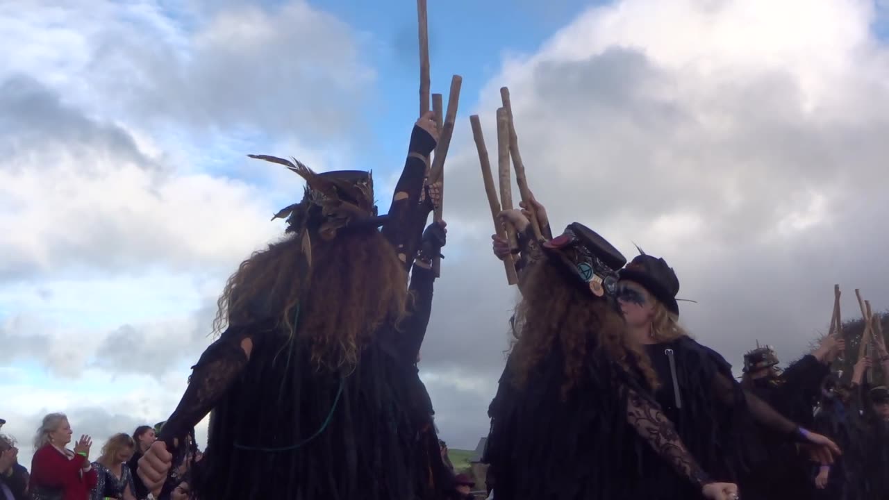 Beltane Border Morris - Grey Wethers - The Dark Gathering - 28 Oct 23