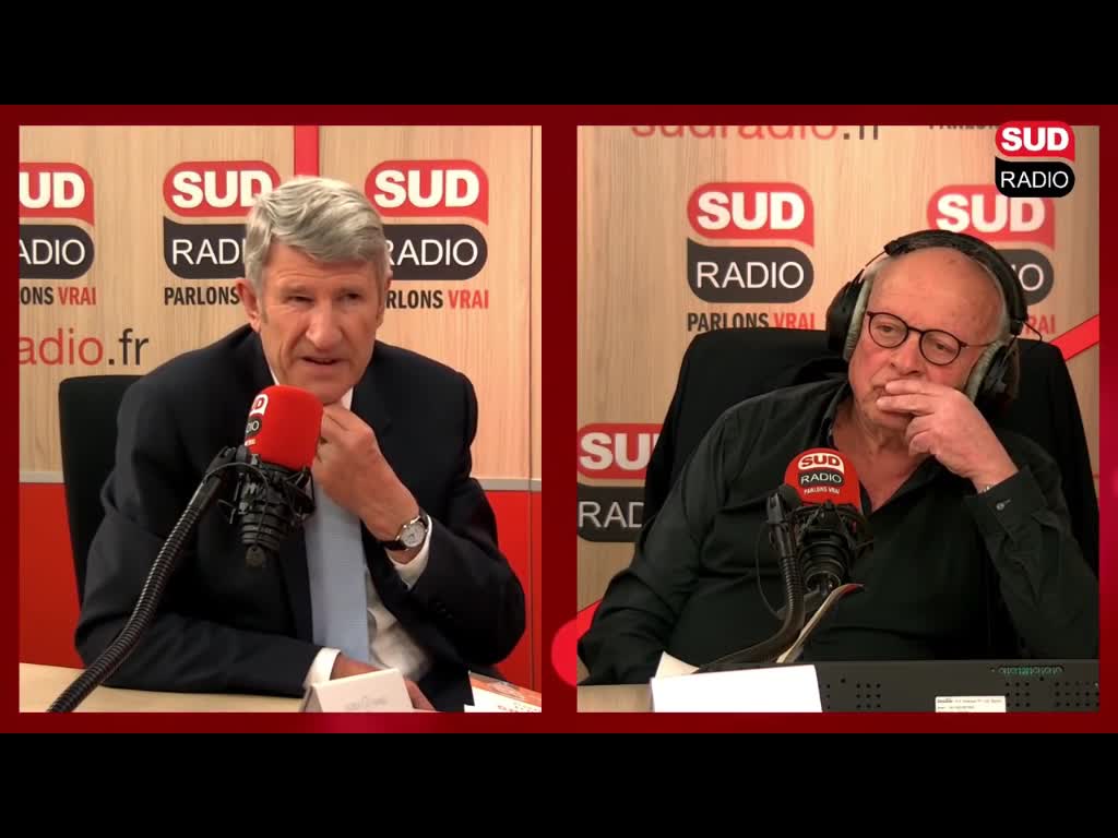 Philippe de Villiers et le plan covid mondialistes 13 Avril 2021 SUD RADIO