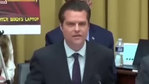 'WHY DIDN’T YOU RAID HUNTER BIDEN TOO'？Matt Gaetz ERUPTS on FBI Official!!!