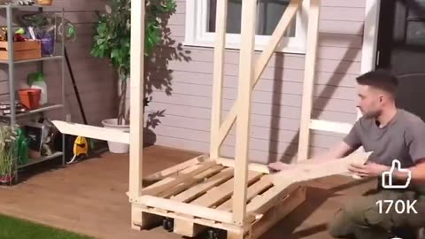 DIY Sauna from Pallets