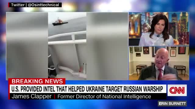 US provided intel that helped Ukraine target Russian warship