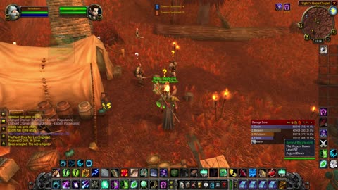 World of Warcraft Classic Druid Tanking Scholo gearing up for something