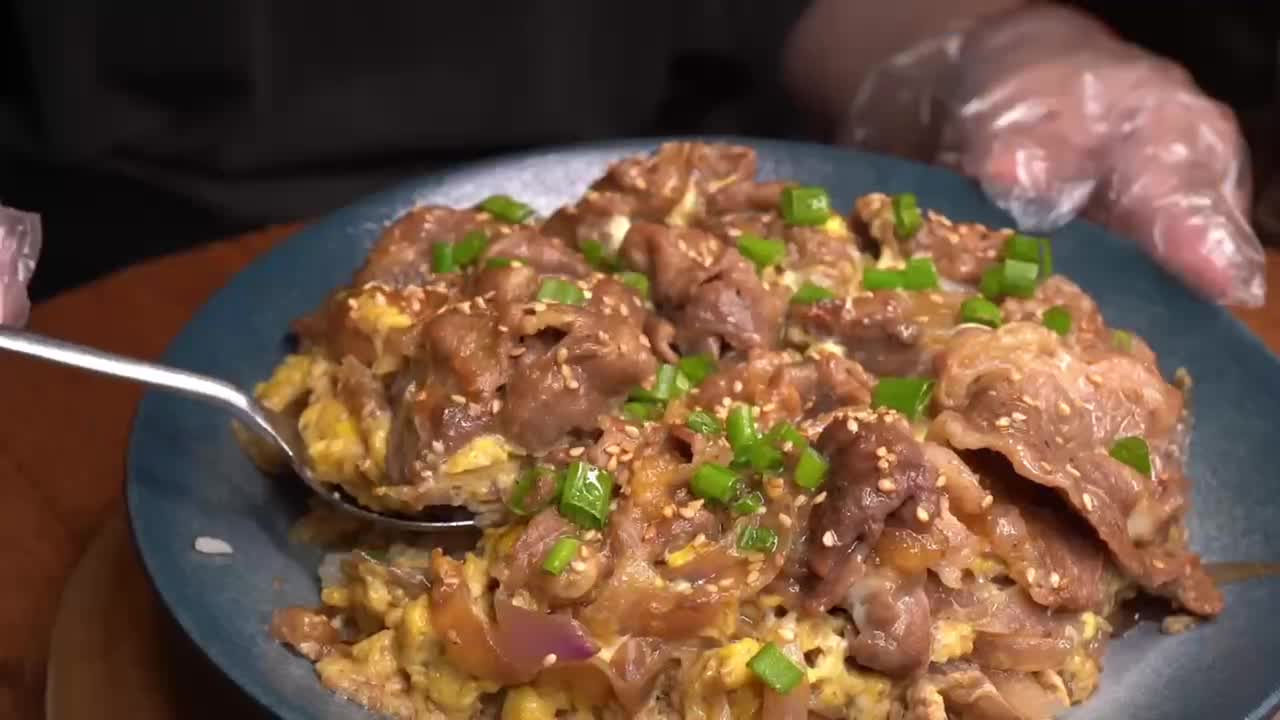 Beef and Egg Rice