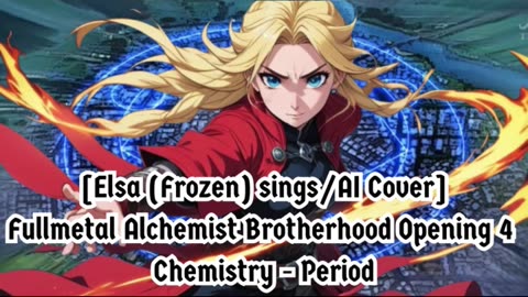 [Elsa (Frozen) sings/AI Cover] Fullmetal Alchemist Brotherhood Opening 4 CHEMISTRY - Period