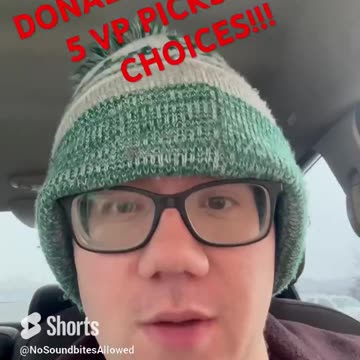 TOP 5 LIST OF DONALD TRUMP POTENTIAL VP CHOICES!!! WHO WILL BE CHOSEN AFTER NEW HAMPSHIRE!!