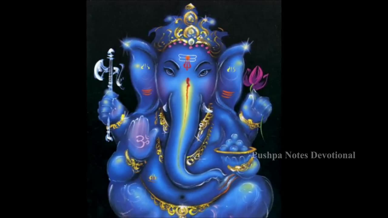 Vakratunda Mahakaya Soorya Koti Samaprabha - Ganesha Shloka 02