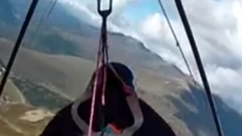 hang gliding,flying human style 🥰,outdoor activities#enjoying, #beautifulview, #amazing, @#anyworld