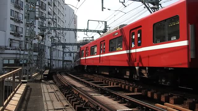 Keikyu Line near Yokohama station